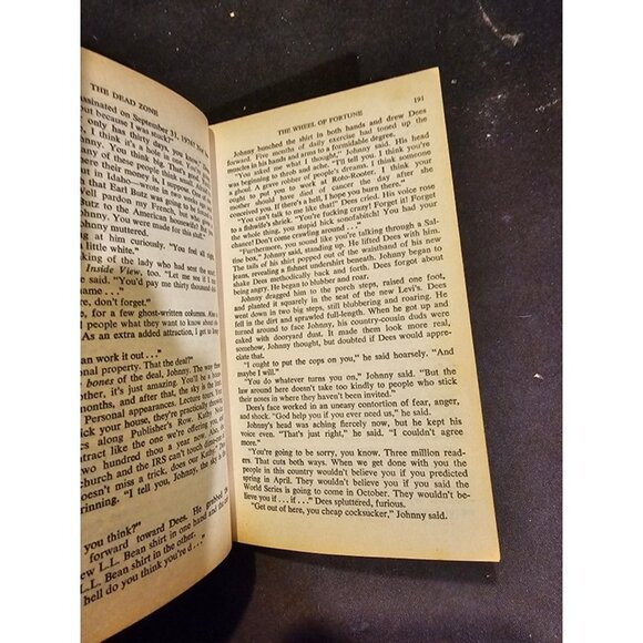 Vintage Stephen King The Dead Zone Paperback Book 1980 First Printing Classic - Picture 4 of 7